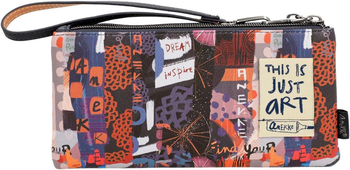 Anekke Contemporary Nagare Wallet Purse L Multicolor