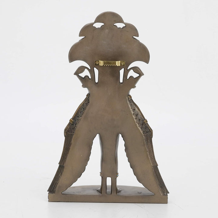 Veronese Design Sekhmet Geflügelte ägyptische Kriegergöttin Wandkunststatue