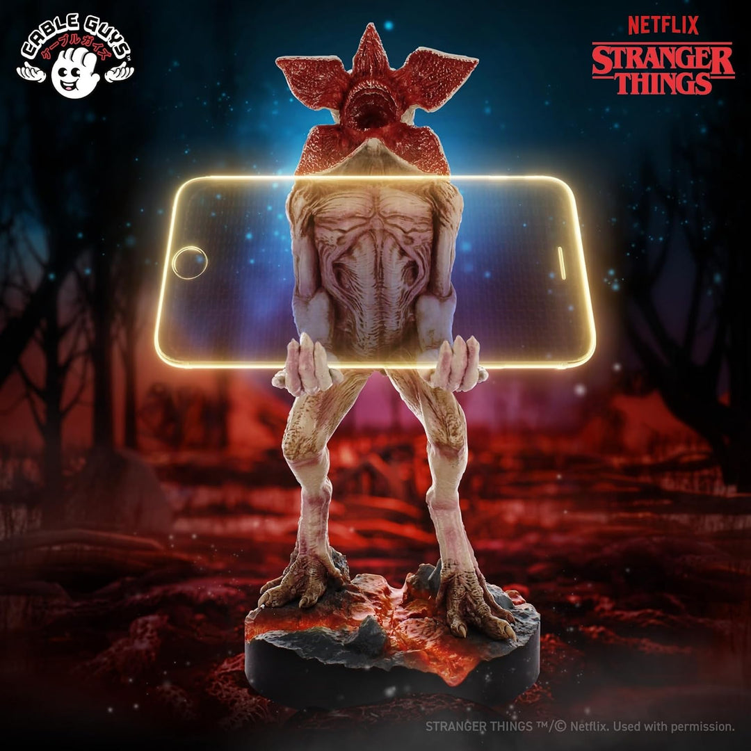 Cableguys Stranger Things Demogorgon Controller Halter &amp; Handy Ständer - Gaming Zubehör für Schreibt