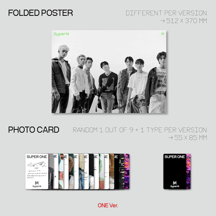 SuperM The 1st Album Super One (One Ver.), Audio-CD