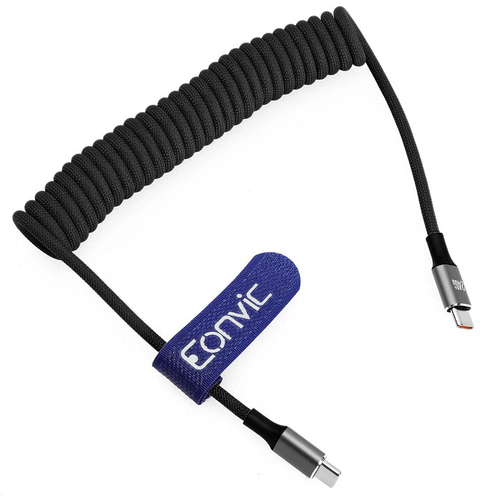 Haiwei Mate 60 Pro Switch USB C auf USB C, 240 W USB C auf USB C, schnelles Laden, geflochtenes Spir