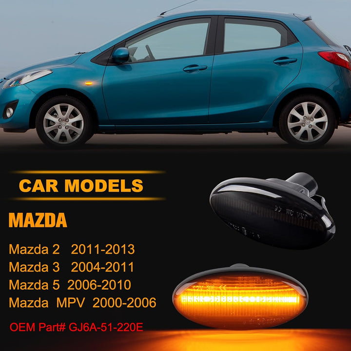 Blinker Seitenblinker für MAZDA 2 3 5 MPV