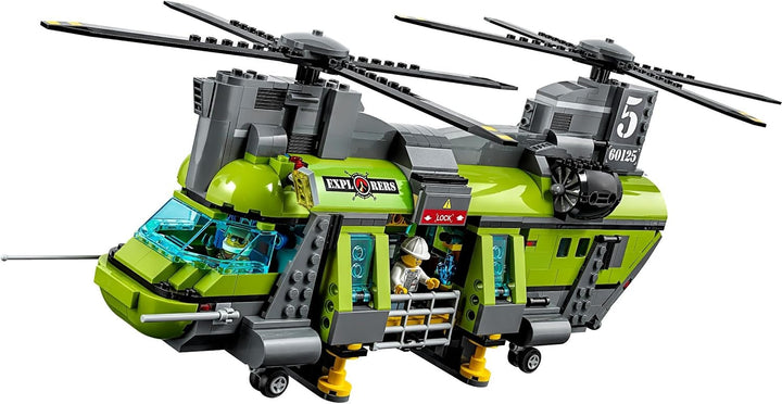 LEGO City 60125 - Vulkan-Schwerlasthelikopter