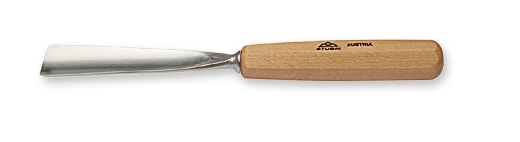 Stubai Stechbeitel lang poliert, Form 7, 2 mm, 550702