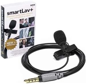 Rode SmartLav+ Lavalier Mikrofon + keepdrum WS05 Fell-Windschutz Weiss