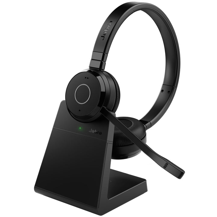 Jabra Evolve 65 TE (3. Ausgabe 2025) Kabellos Bluetooth Stereo-Headset mit Geräuschunterdr.-Mikrofon
