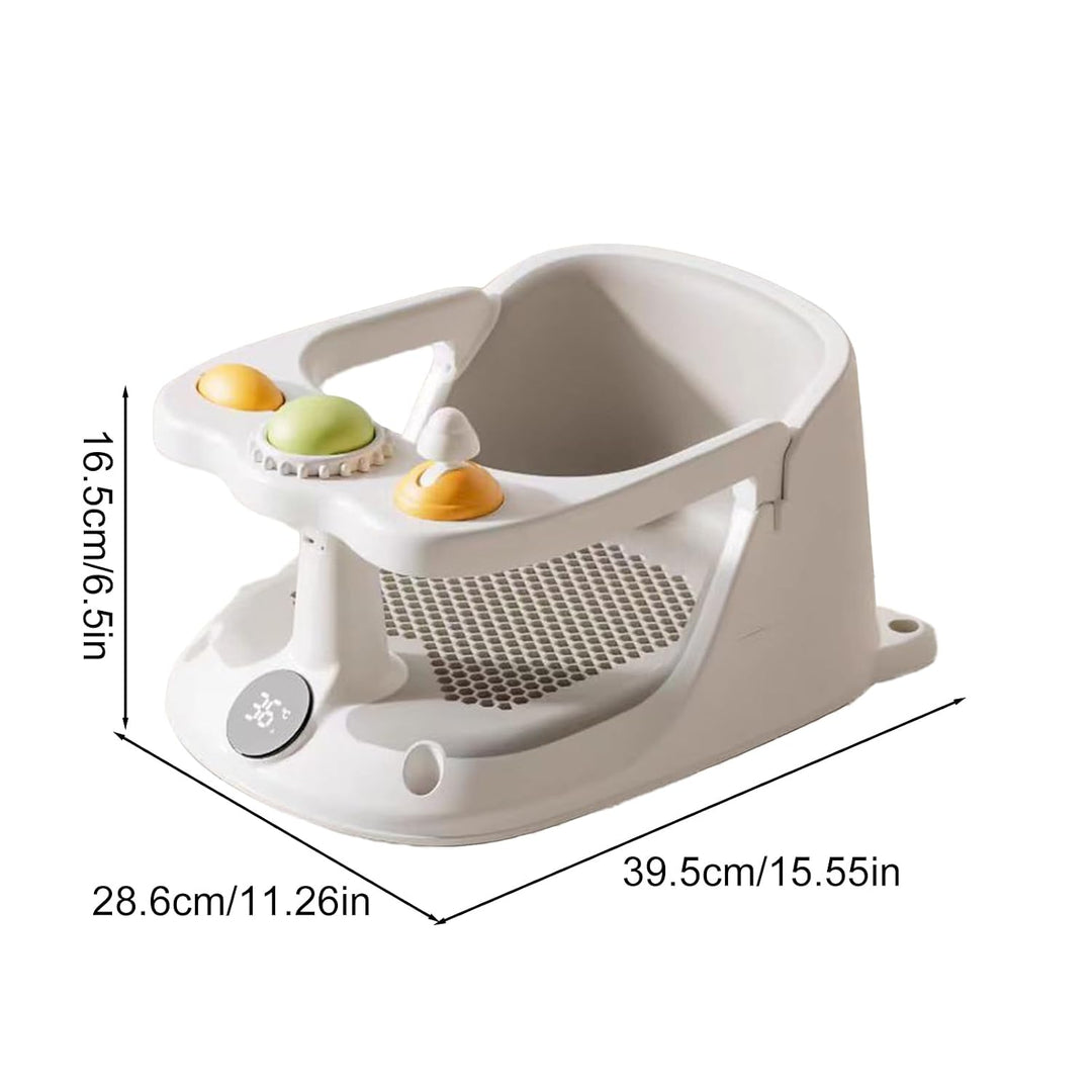 39.5x28.6x16.5 Cm Baby Badesitz Badewanne Baby Badewannensitz Mit Saugnäpfen pp Rutschfester Badstuh