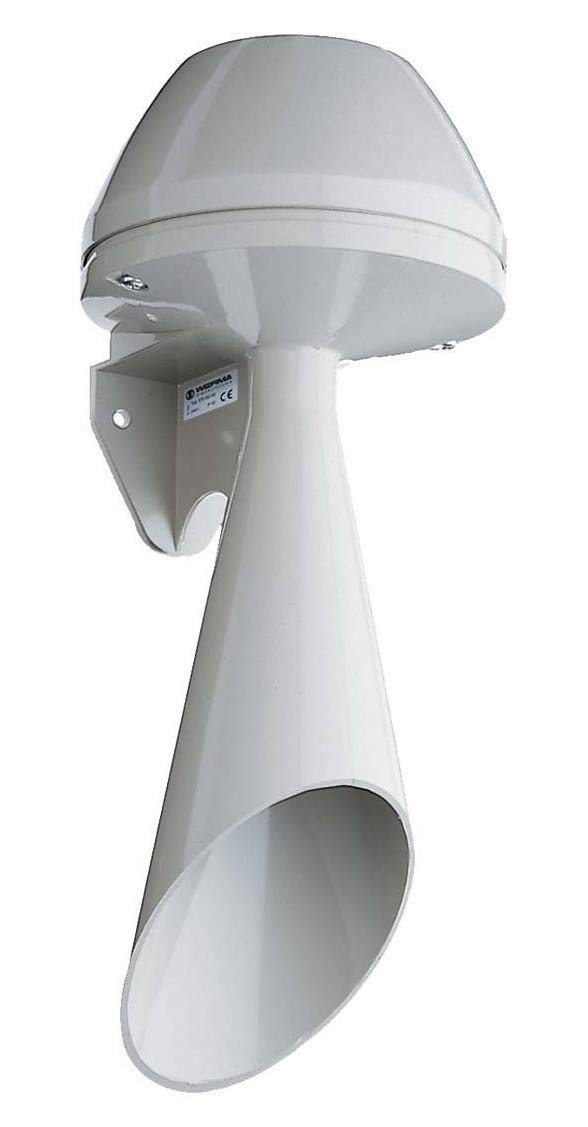 WERMA 57005268 Signalhupe WM Dauerton 230VAC, 230 V, Grau
