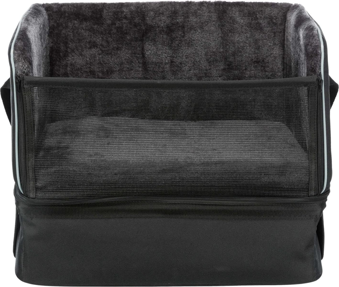 Trixie 1322 Autositz, 45 × 38 × 37 cm, schwarz, schwarz