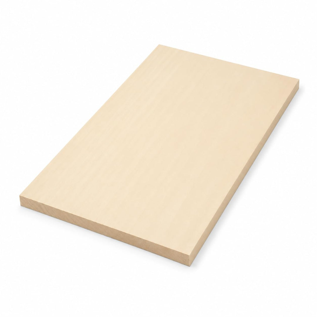 EdpaS Schnitzholz Brett aus Lindenholz 30 x 20 x 2,5 cm zum Schnitzen und drechseln oder basteln zur