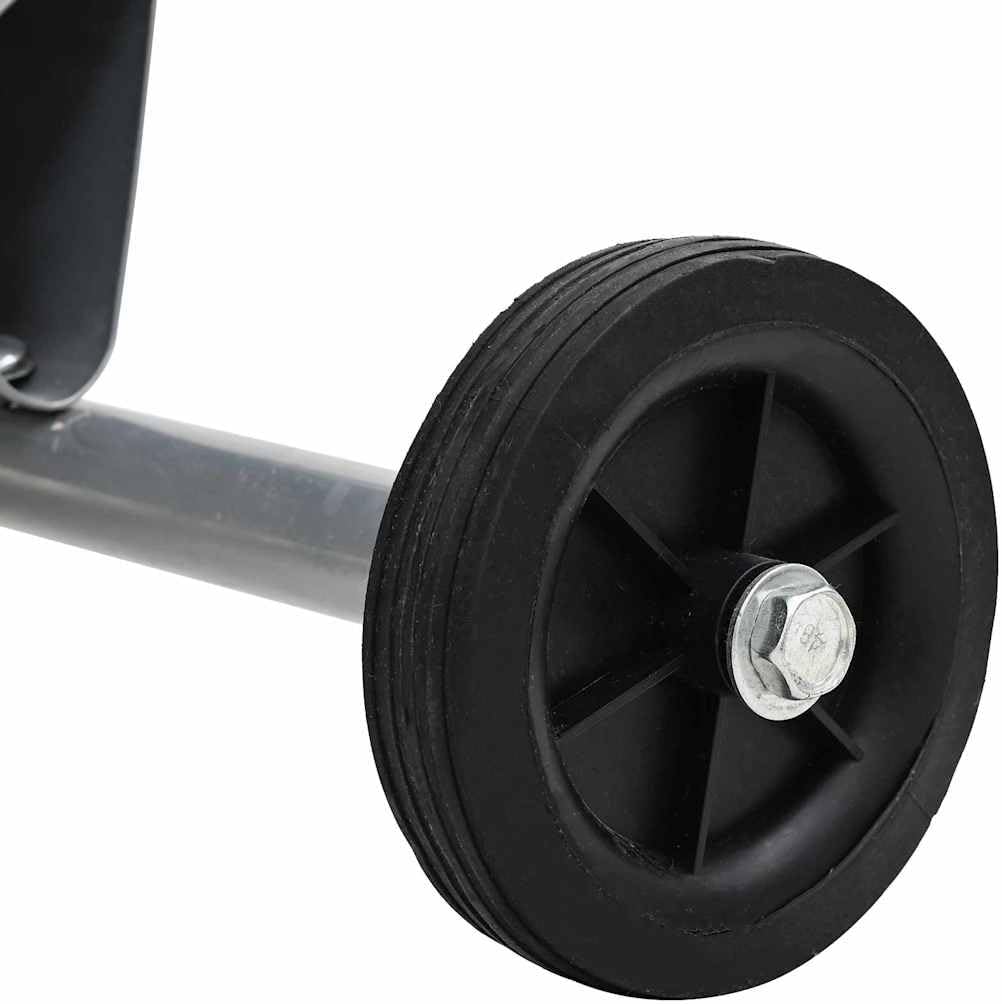 vidaXL Trommelventilator Mit Rad Silber 79 x 37 x 82 cm Aluminium, Robuster Aluminium-Ventilator, le