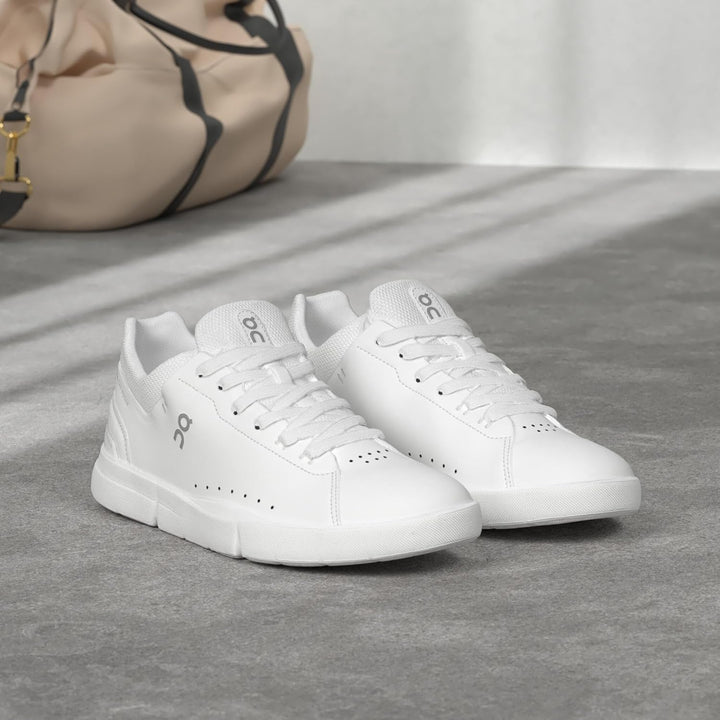 ON Herren Cloudflow Sneaker 40 EU All White, 40 EU All White