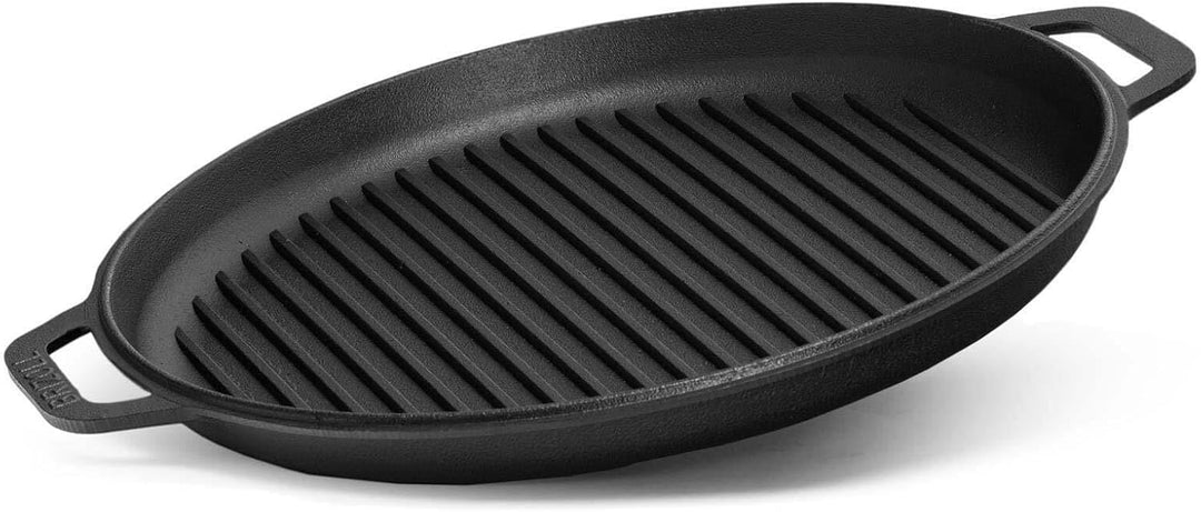 10L Kazan mit Ø36 Uchag Utschak Utschag 2mm stahl Kessel mit Deckel-Grillpfanne aus Gusseisen Kasan