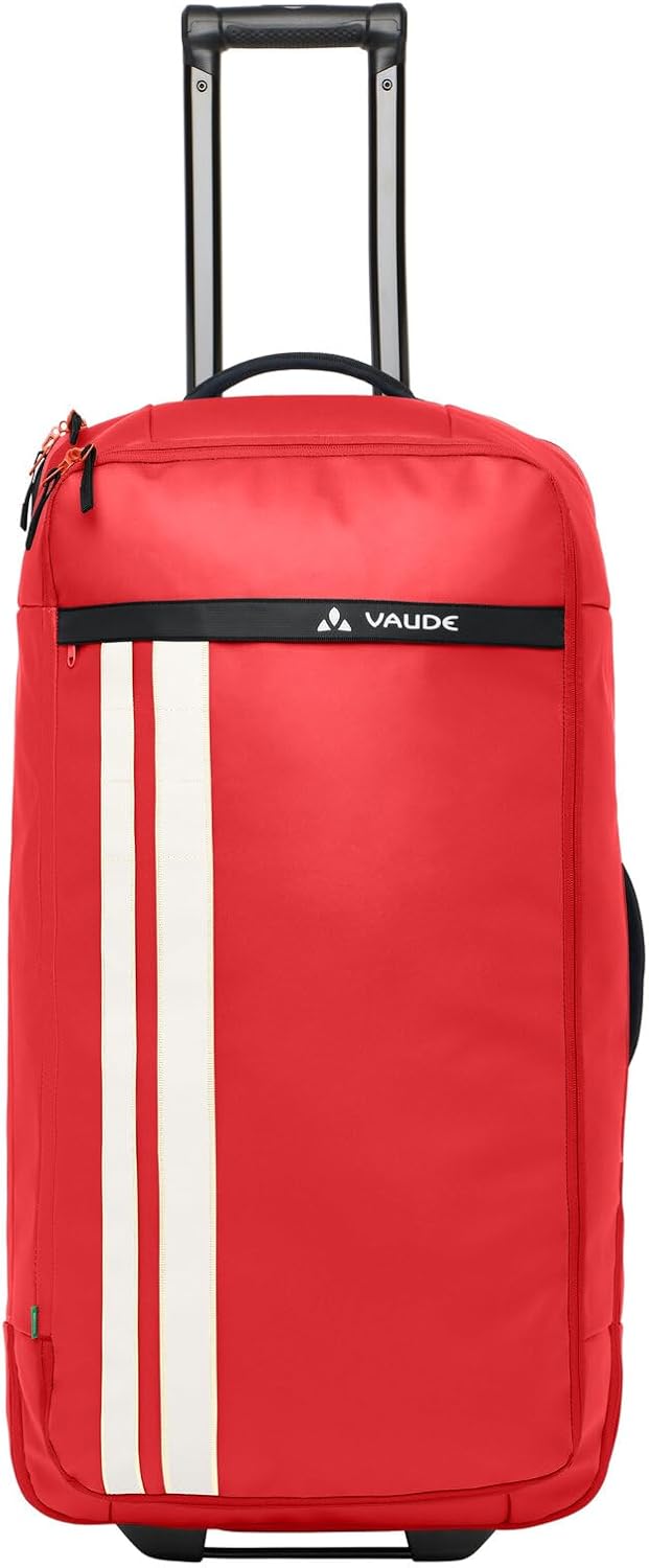 VAUDE Grosser Trolley mit leisen Rollen Einheitsgrösse Rot, Einheitsgrösse Rot