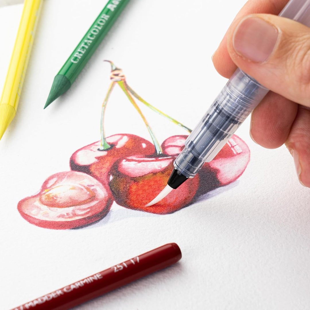 CRETA COLOR Aqua Monolith | Aquarellierbarer Vollminen-Künstlerstift | 36 Farben