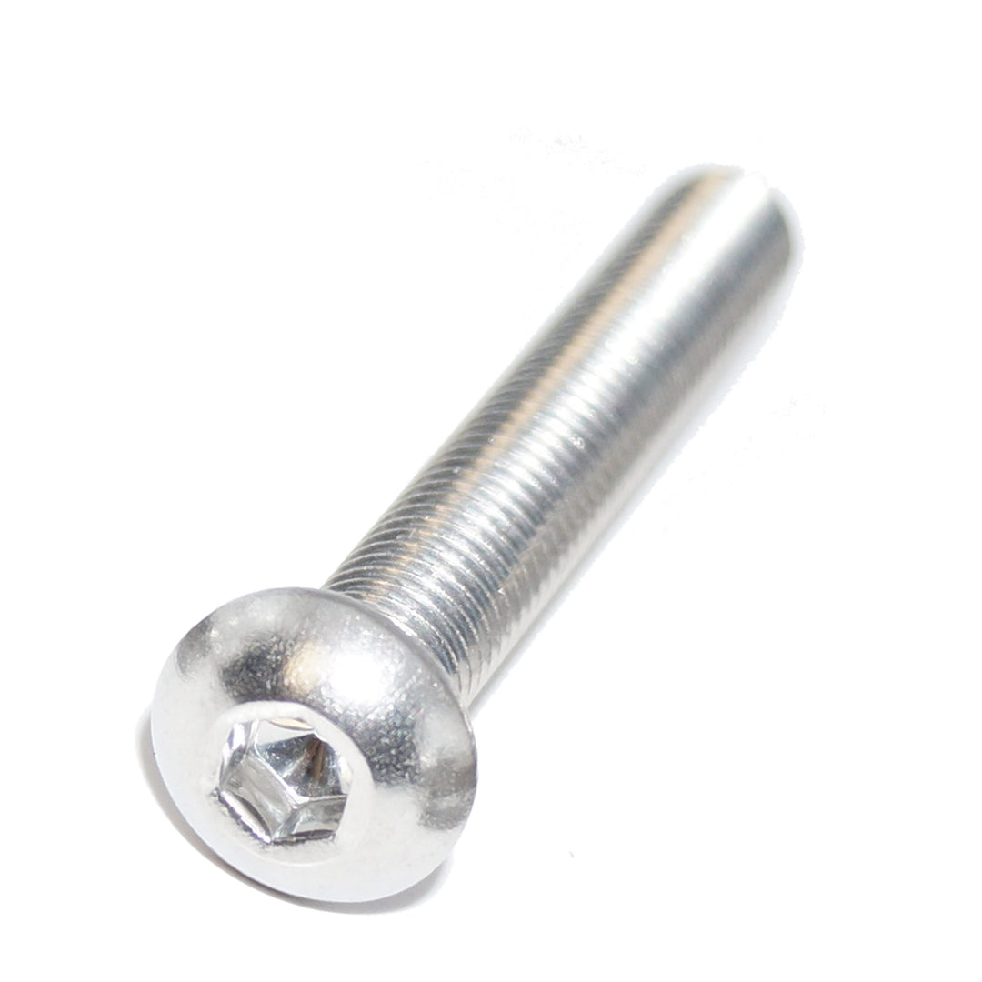 Flachrundkopfschrauben mit Innensechskant M2X8 100 Stück ISO 7380-1 A2 Edelstahl rostfrei Senkkopfsc