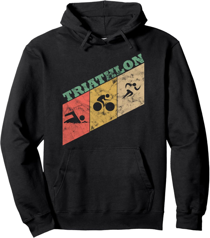Triathlon Geschenk Pullover Hoodie