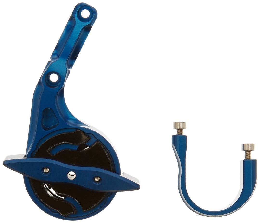 K-EDGE Computer Time Trail Mount Lenkerhalterung für Garmin Edge blau 22.2mm, blau 22.2mm