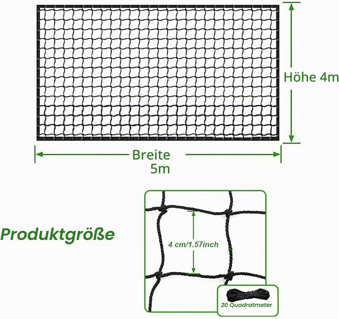 Ballfangnetz,Fangnetz Fussball,Schutznetz,Treppenzaun,Ballfangnetz,Wasserdicht Und Witterungsbeständ