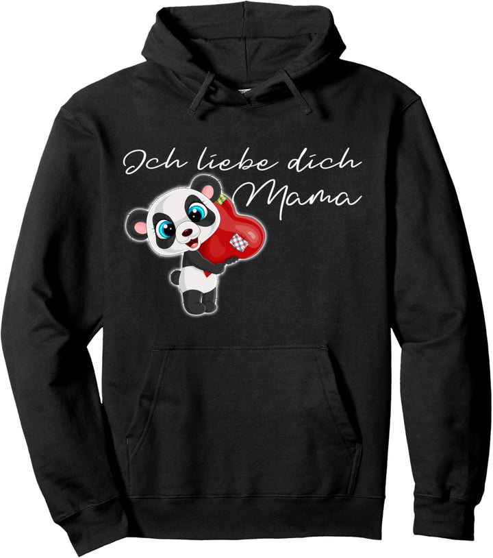Ich liebe dich Mama, süsses Spruch Pullover Hoodie