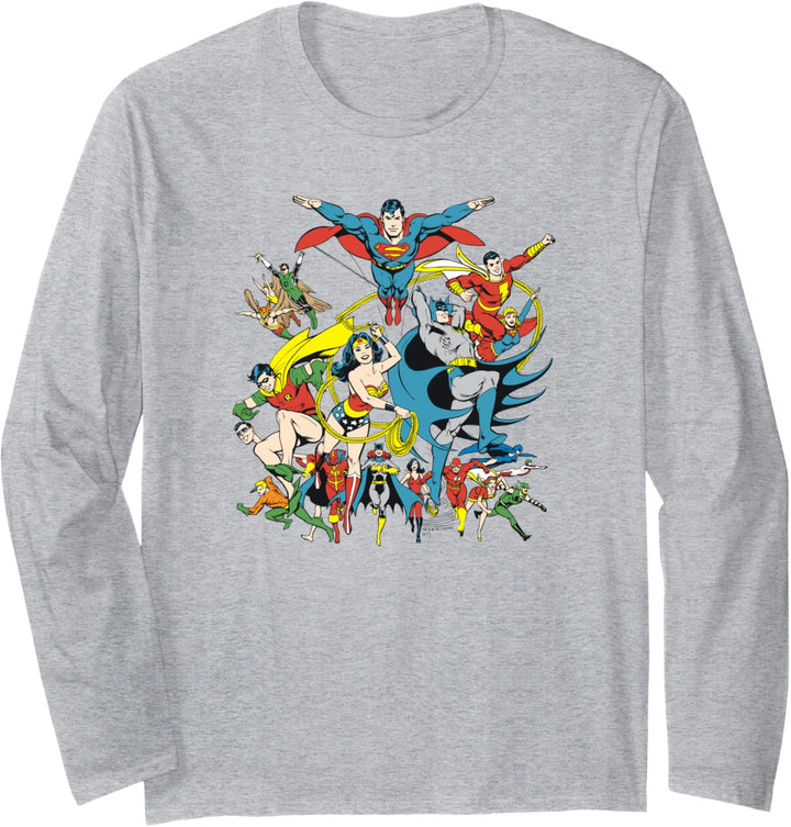 Justice League Assemble Langarmshirt