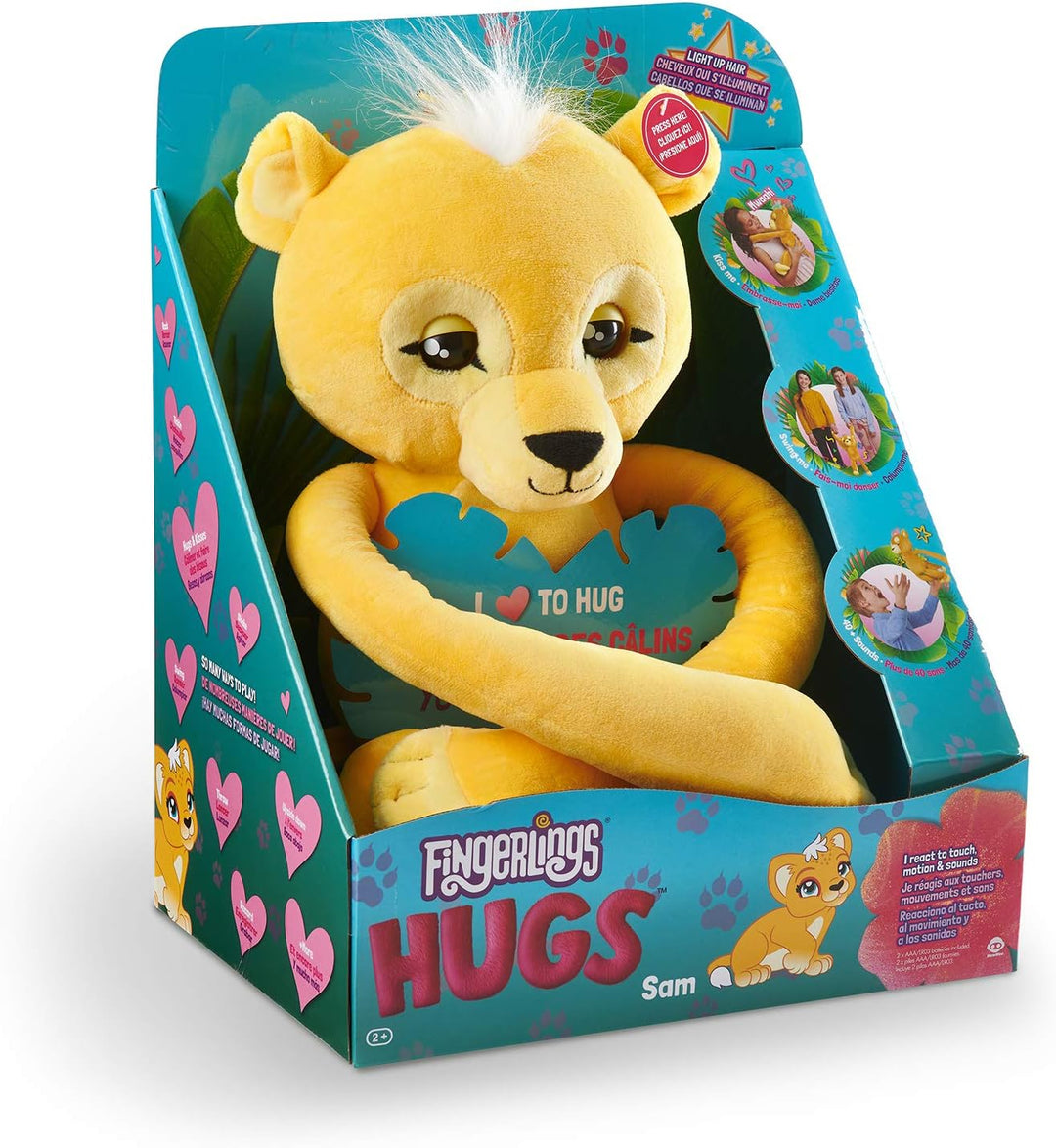 Wow Wee 3539 Plüsch-Baby-Löwen-Haustier, Braun