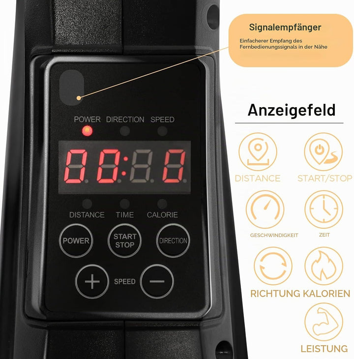 Pedaltrainer, Beintrainer für Zuhause, Leisem Motor, 6 Geschwindigkeitsstufen, Heimtrainer Senioren