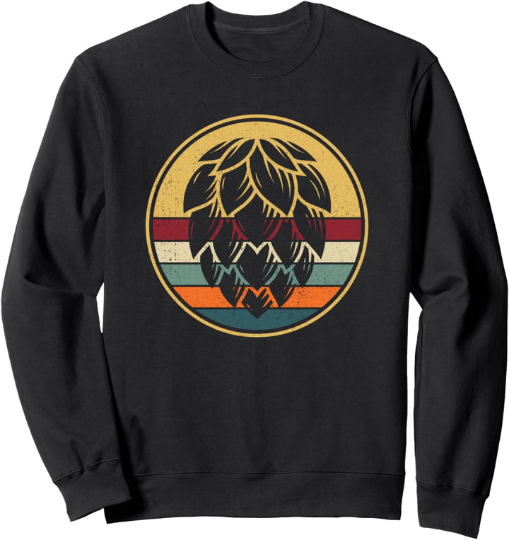 Retro Home Brewing Bier - Vintage Craft Beer Hobbybrauen Sweatshirt