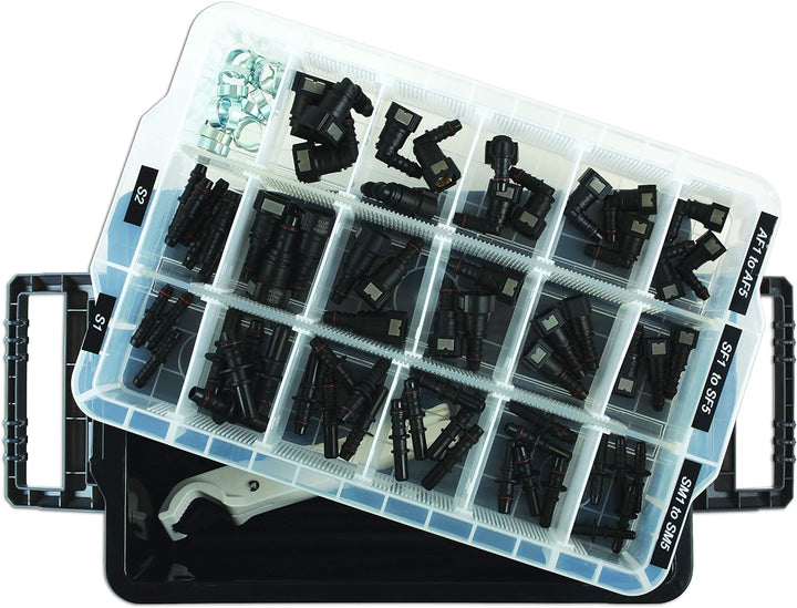 Connect Workshop Consumables 37011 sortiert Kraftstoff und Rohr Connector Kit