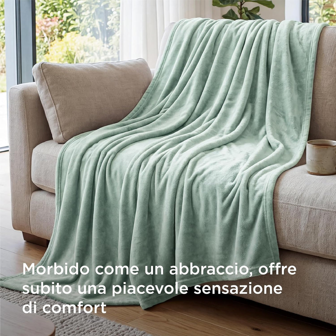 BEDSURE Kuscheldecke Flauschig Decke Fleecedecke - Wohndecke Warm Winter Weich, Sofadecke XXL, Gesch
