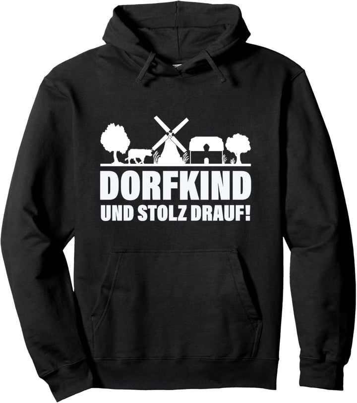 Dorfkinder und Stolz darauf Dorf Dorfkinder Pullover Hoodie