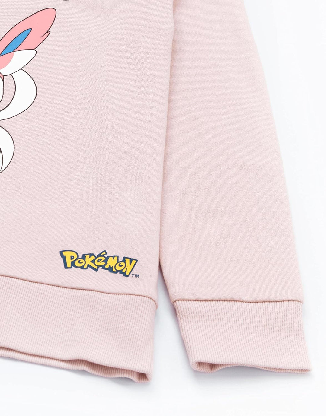 Pokemon Hoodie Girls Kids Game Gifts Sylveon Lilac Jumper Pullover, 4-5 Jahre