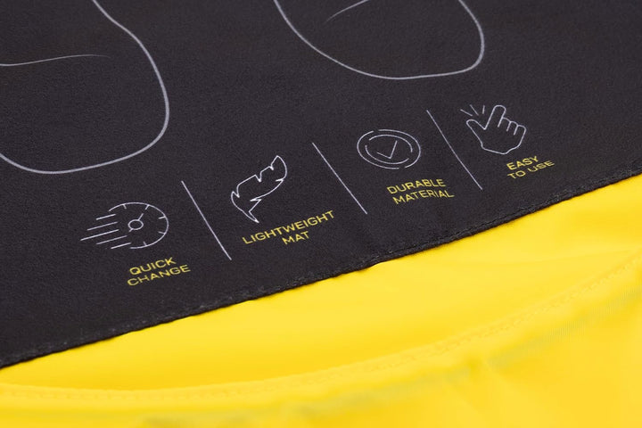CRESSI Quickchanging Mat - Praktische Hygienematte, Gummibeschichtung, zum Umziehen für Wassersporta