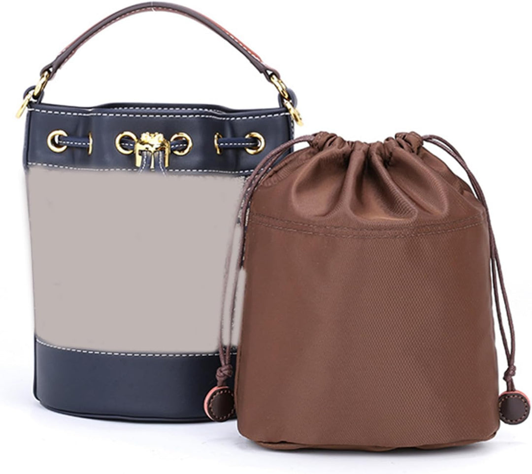 LUOFENG Geldbörsen-Organizer-Einsatz für Beuteltasche, Tasche mit Kordelzug, Organizer, Umhängetasch