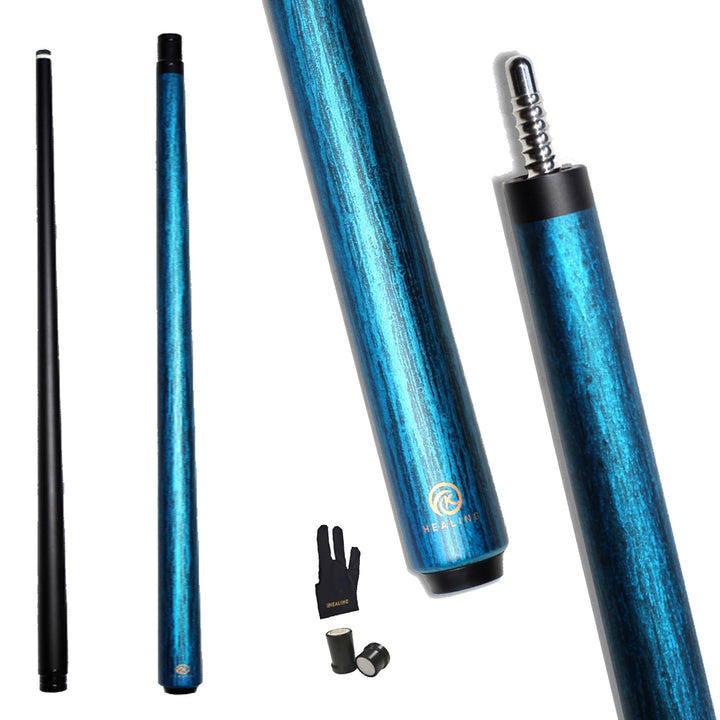 Billardqueue aus Karbonfaser, 12 mm Kopf, niedrige Ablenkung, professioneller Poolqueue, 142,2 cm Sn