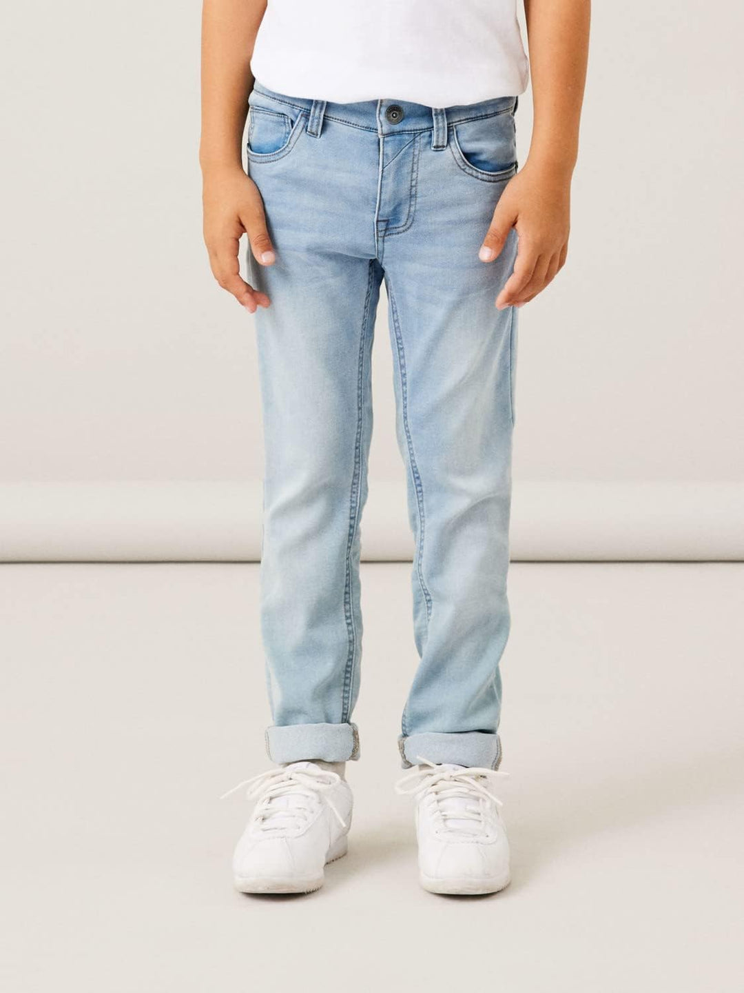 NAME IT Jungen Hose 92 Light Blue Bleached Denim, 92 Light Blue Bleached Denim