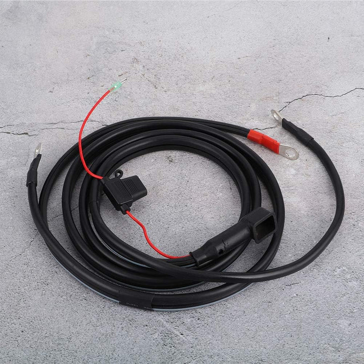 Suuonee Aussenborder Batteriekabel, 2M Batteriekabel passend für Parsun Powertec Aussenborder 30-85P