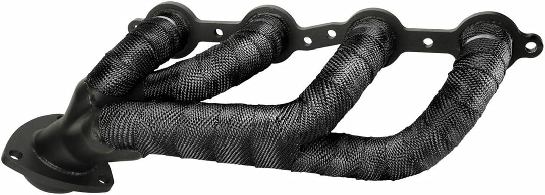 Design Engineering 10004 Auspuff-Wärmedämmung mit LR-Technologie, schwarz, 2" x 25&