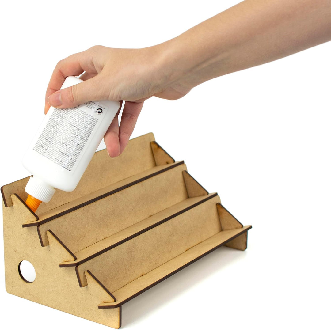 Farbenregal (Farbständer) Hohe Kapazität Stufen-Organizer (ohne Bohrungen) für Tabletop-Farben &amp; Mod