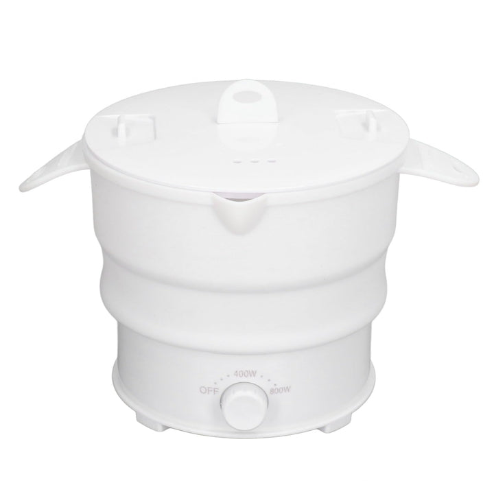 Elektrischer Kocher, faltbar, für Reisen, multifunktional, Silikon, Lebensmittelqualität, 1,2 l, bre