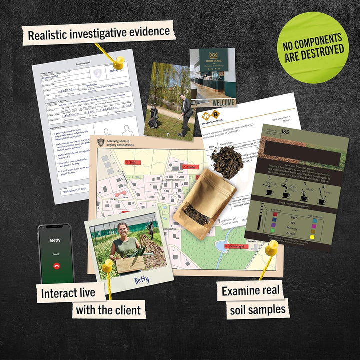 Hidden Games Crime Scene Case No. 3 Green Poison (britische Ausgabe)