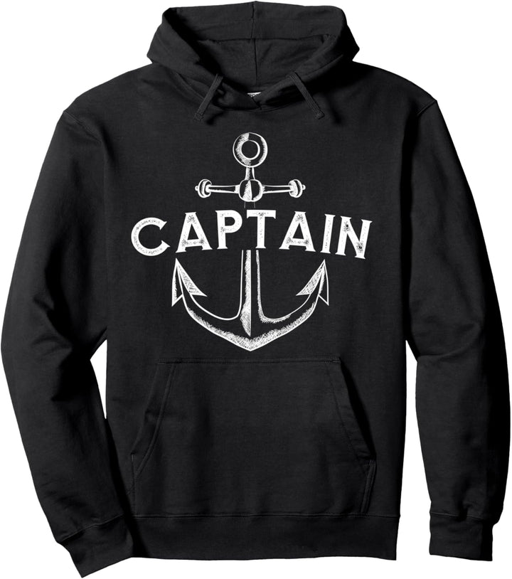 Kapitän Kleidung mit einem Bootsanker Pullover Hoodie
