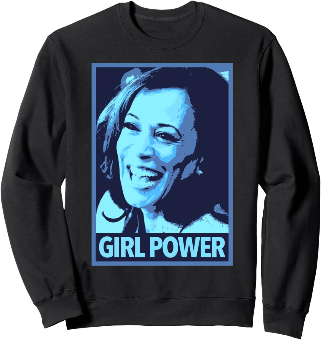 Kamala Girl Power (blue) Sweatshirt