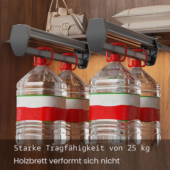 Hosenauszug Hosenhalter 26cmx10cm Hosenbügel Ausziehbarer Aluminiumlegierung Ausziehbarer Hosenständ