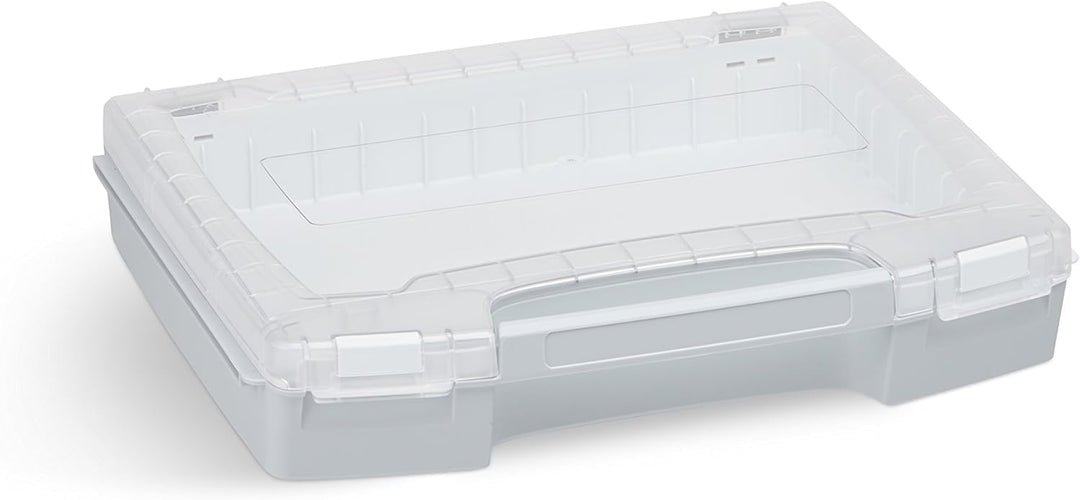 L-BOXX Sortimo i-BOXX 72 grau bestückt mit Einlage 7-fach TZT 7-fach Grau, TZT 7-fach Grau