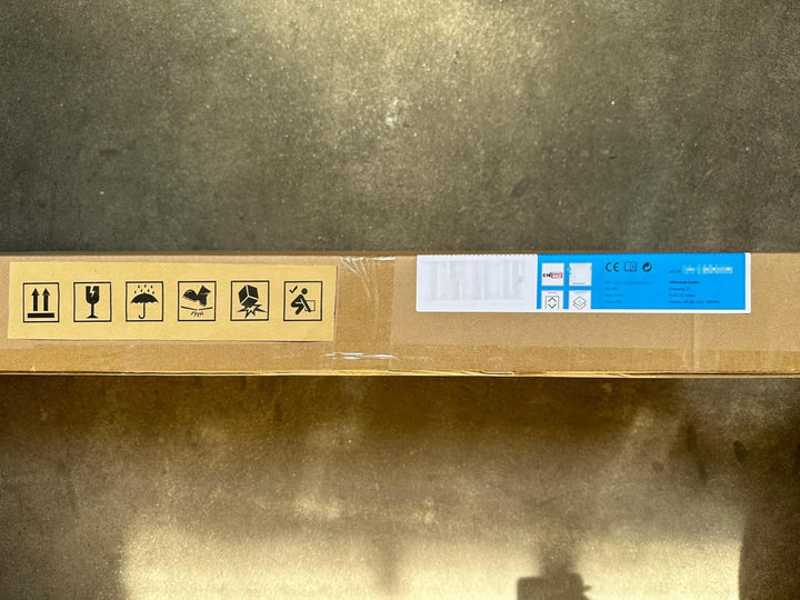 WITEN&amp;NOCK SARDORA Design Badheizkörper 1200 x 600 mm Handtuchheizung Handtuchtrockner 2in1 Mittelan