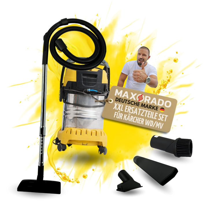 XXL Ersatzteile Set passend für Kärcher MV WD2 WD3 WD4 WD5 WD6 WD7 Nass- und Trockensauger Ersatztei