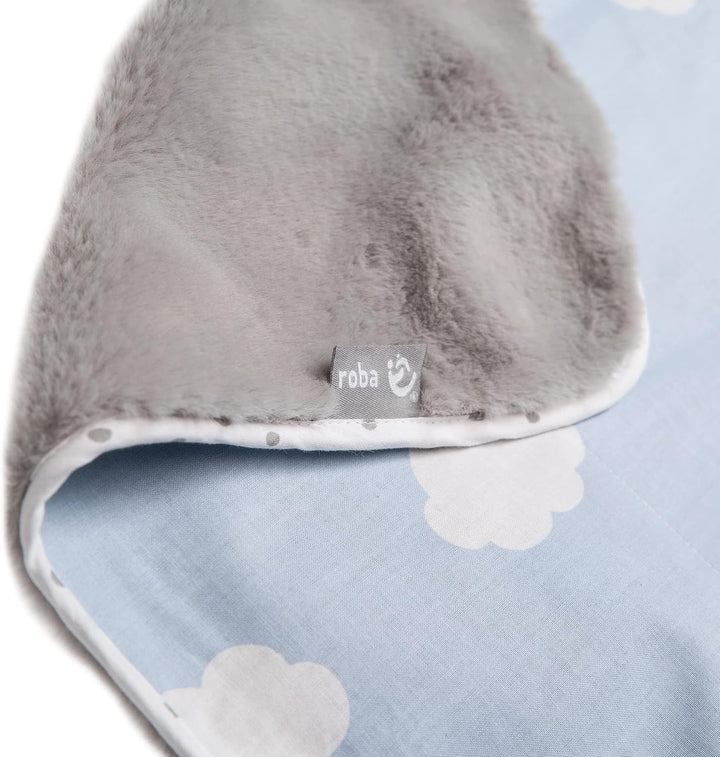 roba Babydecke Kleine Wolke aus Baumwolle - 80 x 80 cm - Kuscheldecke zum Schlafen, Krabbeln &amp; Spiel