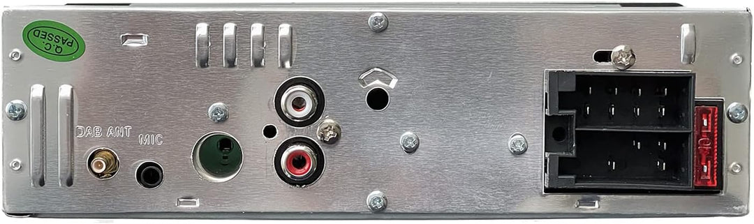 MEDIADOX 1-DIN Autoradio-Set inkl. Spannungswandler und Unterbaukonsole von PHONOCAR (VM064) passend