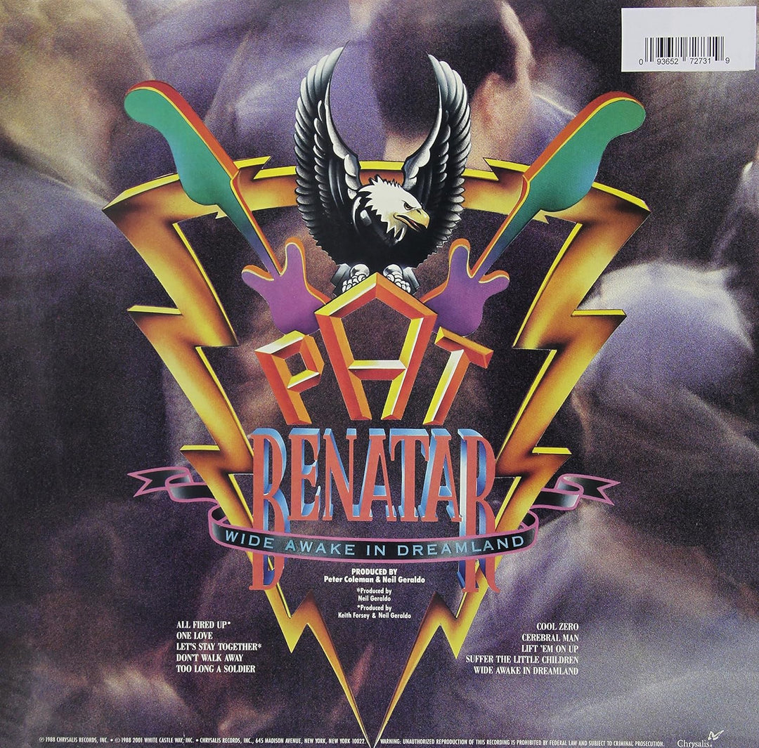 Wide Awake in Dreamland, Vinyl